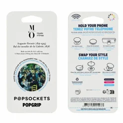 Poignée/support pour téléphone Auguste Renoir - Bal du moulin de la Galette - PopSockets High-Tech