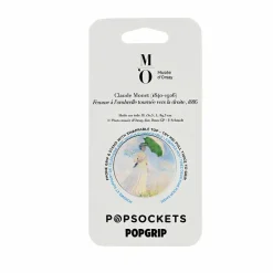 Poignée/support pour téléphone Claude Monet - Femme à l'ombrelle tournée vers la droite - PopSockets