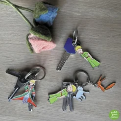 Discount Porte-clés Le Petit Prince Mouton et renard Habits Et Accessoires