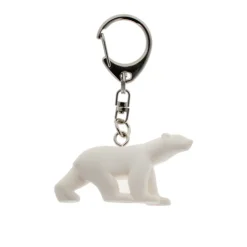 Online Porte-clés Ours blanc Pompon Habits Et Accessoires