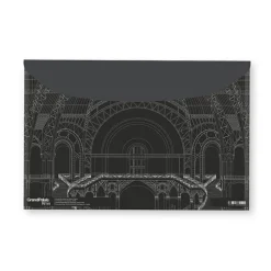 Porte-documents A5 Coupe de la Nef du Grand Palais