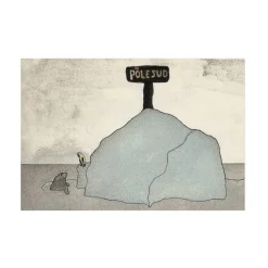 Porte-documents avec bouton pression Léopold Chauveau - Le petit phoque