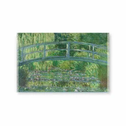 Outlet Porte-documents avec bouton pression Claude Monet - Le Bassin aux nymphéas, Harmonie verte Chemises Et Sous-Chemises