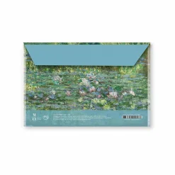 Outlet Porte-documents avec bouton pression Claude Monet - Le Bassin aux nymphéas, Harmonie verte Chemises Et Sous-Chemises