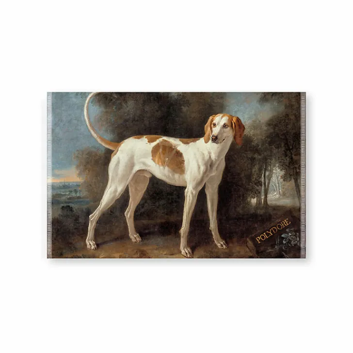 Discount Porte-documents avec bouton pression Jean-Baptiste Oudry - Polydore, chien de la meute de Louis XV, 1726 Chemises Et Sous-Chemises