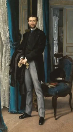 Best Portrait d'Aimé Seillière (détail), 1866 (toiles sur châssis) Toiles Sur Châssis|Toiles Sans Cadre
