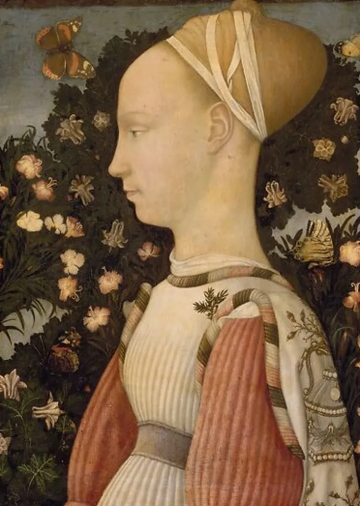 Outlet Portrait de Ginevra d'Este dit aussi Portrait de Marguerite de Gonzague (toiles sur châssis) Toiles Sur Châssis|Toiles Sans Cadre