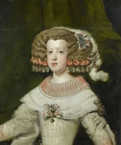 Portrait de l'Infante Marie-Thérèse, future reine de France (1638-1683) (panneaux aluminium)