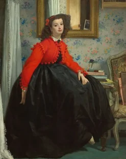 Clearance Portrait de Mlle L.L' (détail), 1864 (panneaux aluminium) Panneaux Aluminium|Panneaux Acryliques