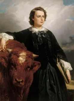 Outlet Portrait de Rosa Bonheur (toiles sans cadre) Toiles Sans Cadre|Toiles Encadrées