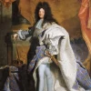 Portrait en pied de Louis XIV âgé de 63 ans en grand costume royal (1638-1715) (panneaux acryliques)
