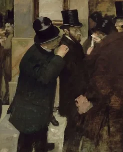 Portraits à la Bourse (toiles encadrées)