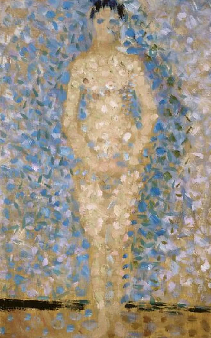 Poseuse debout, esquisse, dit aussi De face (toiles encadrées)