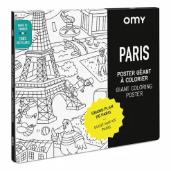 Poster géant à colorier - Paris