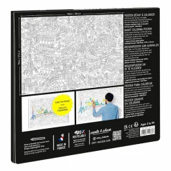 Poster géant à colorier - Paris