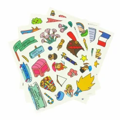 Poster géant à décorer et stickers Premier Empire - OMY