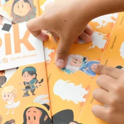 Best Poster pédagogique Femmes Célèbres + 46 stickers - Poppik Loisirs Créatifs
