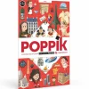 Poster pédagogique Paris + 53 stickers - Poppik