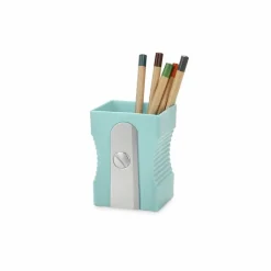 Outlet Pot à crayons en plastique Taille-crayon Turquoise - Balvi Design|Accessoires De Bureau