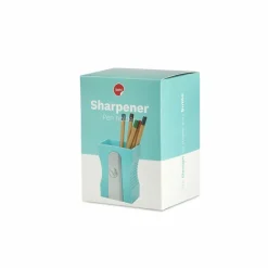 Outlet Pot à crayons en plastique Taille-crayon Turquoise - Balvi Design|Accessoires De Bureau