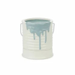 Online Pot de fleur en céramique Peinture bleue - Balvi Design|Art De La Maison