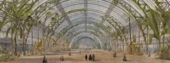 Projet d'un Palais de cristal dans le parc de Saint-Cloud : vue intérieure (toiles sur châssis)