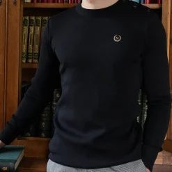 Best Pull noir Napoléon - Maison Broussaud Homme T-Shirts Et Sweats|Accessoires Homme