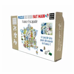 Puzzle en bois - France escapade