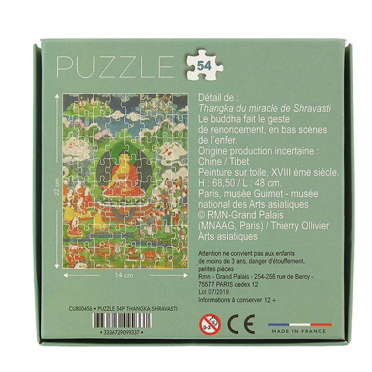 Hot Puzzle 54 pièces Thangka du miracle de Shravasti Loisirs Créatifs