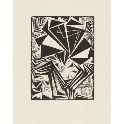 Quatre histoires de blanc et noir gravées par Frank Kupka Éditions De Luxe