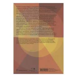 Ravel Boléro - Catalogue d'exposition