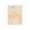 Reproduction Auguste Rodin - Femme accroupie vue de dos, un vêtement sur les épaules
