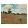 Reproduction Claude Monet - Les Coquelicots, 1873 - 24x30cm