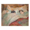 Hot Reproduction Henri de Toulouse-Lautrec - Le lit, vers 1892 - 24x30cm Affiches Et Reproductions
