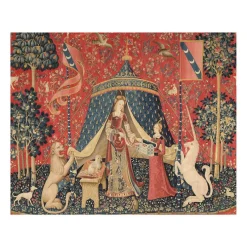 Reproduction La Dame à la Licorne : À mon seul Désir, vers 1500 - 24x30cm