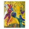Outlet Reproduction Marc Chagall - La danse, 1950-1952 - 24x30cm Affiches Et Reproductions