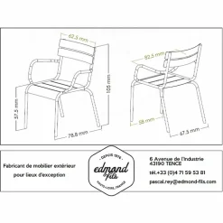 Reproduction miniature - Fauteuil Bridge Design|Art De La Maison