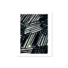 Reproduction Pierre Soulages - Encre sur papier, vers 1985 - 24x30 cm