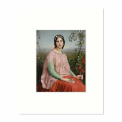 Reproduction sous Marie-Louise Louis Janmot - Fleur des champs, 1845