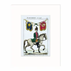 Outlet Reproduction sous Marie-Louise - Uniforme Schonberg, 1743 Affiches Et Reproductions