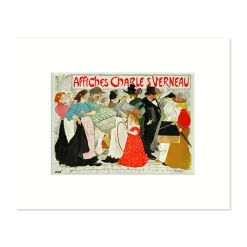 Reproduction sous Marie-Louise Théophile-Alexandre Steinlen - Affiches Charles Verneau