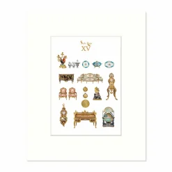 Reproduction sous Marie-Louise - Style Louis XV Affiches Et Reproductions