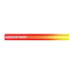 Règle cubique 20CM Rose/jaune Logo Grand Palais