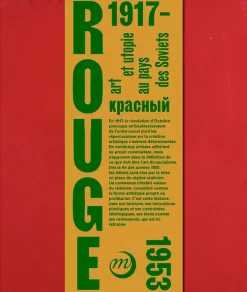 Rouge, Art et utopie au pays des Soviets - Catalogue d'exposition