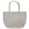 Sac cabas Art Nouveau Paon rose - 35 x 40 cm