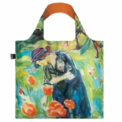 Sac Edvard Munch - Femme aux coquelicots - Loqi