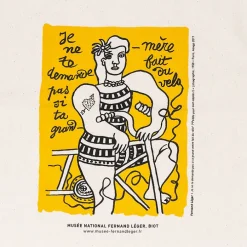 Sac Fernand Léger - Je ne te demande pas si ta grand-mère fait du vélo