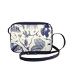 Sac à main bleu Herbier du roi - Maison Baluchon