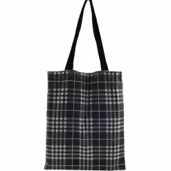 Sale Sac V&A Plaid gris Sacs, Tote Bags