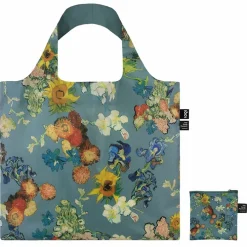Sac Vincent van Gogh - Bouquet de fleurs - Bleu - Loqi
